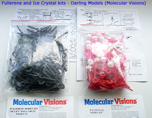 Molecular Visions / Darling models - fullerene and ice kit